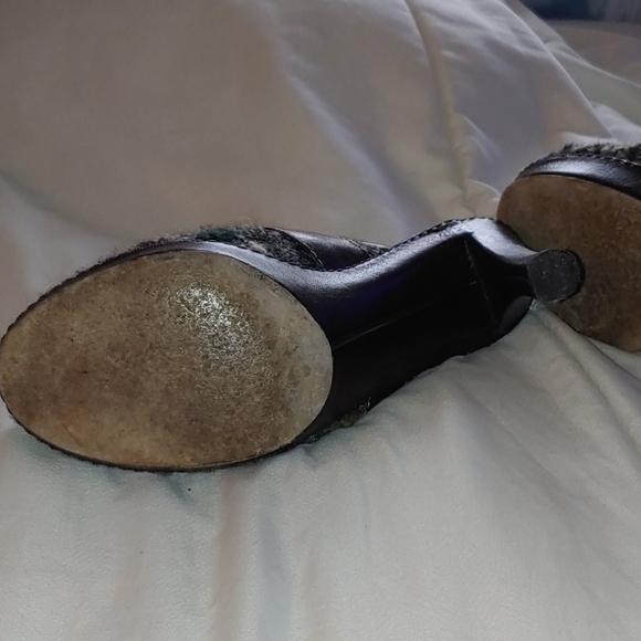 Coach Tweed Mules - Picture 3 of 5